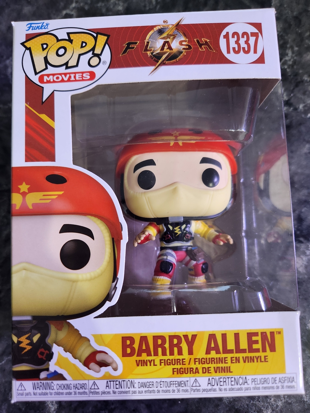 Funko Pop! Barry Allen Vinyl Figure (red, yellow, black)